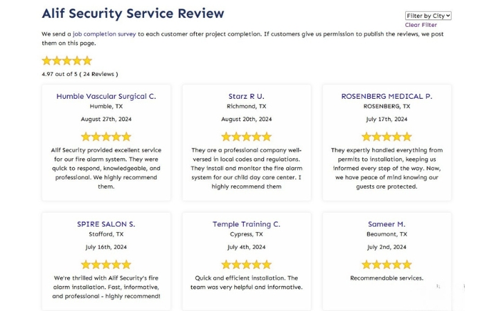Alif Security Service Review