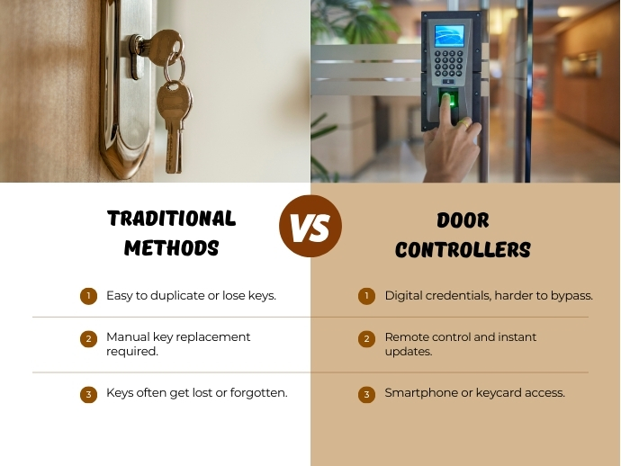 Top 5 Benefits of Using Door Controllers for Optimal Security and Efficiency